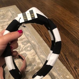 Lele Sadoughi black and white